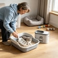 thumbnail image 4 of 2 In 1 Cat Litter Scoop With Storage Box Wall Hanging Cat Litter Shovel Waste Remover Portable Cat Cleaning Tool For Daily Cat Care Odor Control, 4 of 6