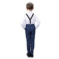 thumbnail image 3 of ETHAN Boys Suits Slim Fit Dress Clothes Ring Bearer Outfit for Wedding Outfit Toddler Boys Suit Set 18Y, 3 of 7