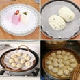 thumbnail image 5 of Pekkaxy Silicone Steamer Mat, Non-Stick Reusable Liner for Steaming, Perfect for Dumplings and Buns, 5 of 9