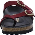 thumbnail image 3 of Birkenstock Women's Shoes Strappy Sandals, Buckle Closure Rivet Logo Maroon, Size US 8; 8.5 UK 39, 3 of 4
