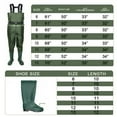 thumbnail image 2 of LUVCMFT Chest Waders with Boots, Waterproof Hunting Chest Wader, Lightweight Bootfoot Waders (Camouflage, Size 6), 2 of 8