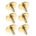 thumbnail image 1 of OUNONA 6Ud Tapas Plásticas Doradas Para Segundero De De Pared Accesorio Reutilizable, 1 of 8