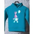 thumbnail image 3 of Bunny With Balloon Hoodie Toddler -Image by Shutterstock,  5 Toddler, 3 of 4