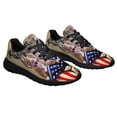 thumbnail image 6 of Pitbull American flag Shoes Sneakers Black Size 7, 6 of 7