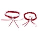 thumbnail image 1 of 1 Par De Encaje Nupcial De Liga De La Pierna Liga De Nupcial Establece Suministros Vino rojo Soledad Liga nupcial del cordón de la boda, 1 of 9
