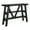 Reclaimed Black Oak, variant on Furniture of America Olivia Wood 2-Shelf Console Table in Reclaimed Oak