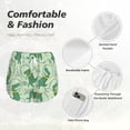thumbnail image 6 of Lsque Cute Dinosaurs in Space Printed Women's Running Shorts with Liner Pockets,Elastic Quick Dry Workout Athletic Gym Yoga Shorts,Womens High Waist Shorts-Small, 6 of 9