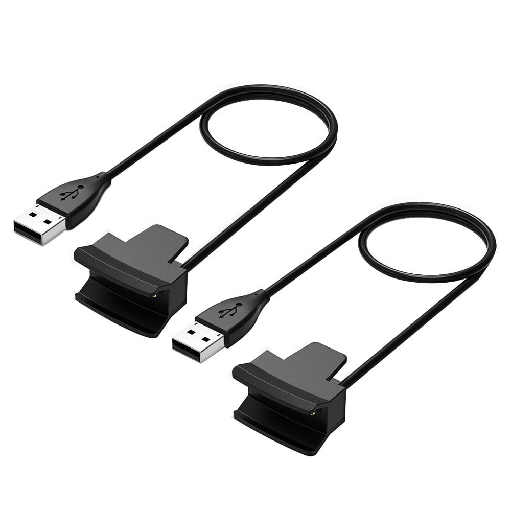 30cm Replacement USB Charging Cable Fibit B Cablor 2PCS Charger for Fitbit Alta 