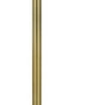 thumbnail image 5 of 62" Brass Tray Table Floor Lamp With White Square Shade, 5 of 7