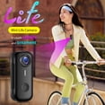 thumbnail image 4 of Mini Body Camera, Wearable Action Body Cam with Audio & Video- Thumb Hands Free Waterproof Recording Wearable Cameras - for Work Travel Pet Walk Swim(Black), 4 of 10