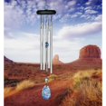 thumbnail image 2 of Woodstock Windchimes Woodstock Chakra Chimes Lapis, Wind Chimes For Outside, Wind Chimes For Garden, Patio, and Outdoor Décor, 17"L, 2 of 7