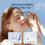 Clearance Under 10$! New Wireless Bluetooth Earphones for Side Sleeping High Sound Quality Digital Display In-ear Mini Earbuds