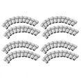 thumbnail image 1 of 80Pcs CCTV RG6 F-Type Twist-On Coax Coaxial Cable Connector Male, 1 of 8