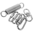 thumbnail image 4 of Raindrops  Hammock Spring Accessories Porch Swing Hanging Hardware Child Silver, 4 of 8