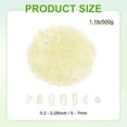 thumbnail image 3 of Uxcell Assorted Tumbled Chips Stone, 5-7 mm Crushed Quartz Pieces for Decor, 3 of 6