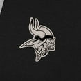 thumbnail image 4 of Men's Antigua Black Minnesota Vikings Brushed Carbon Victory Pullover Hoodie, 4 of 4