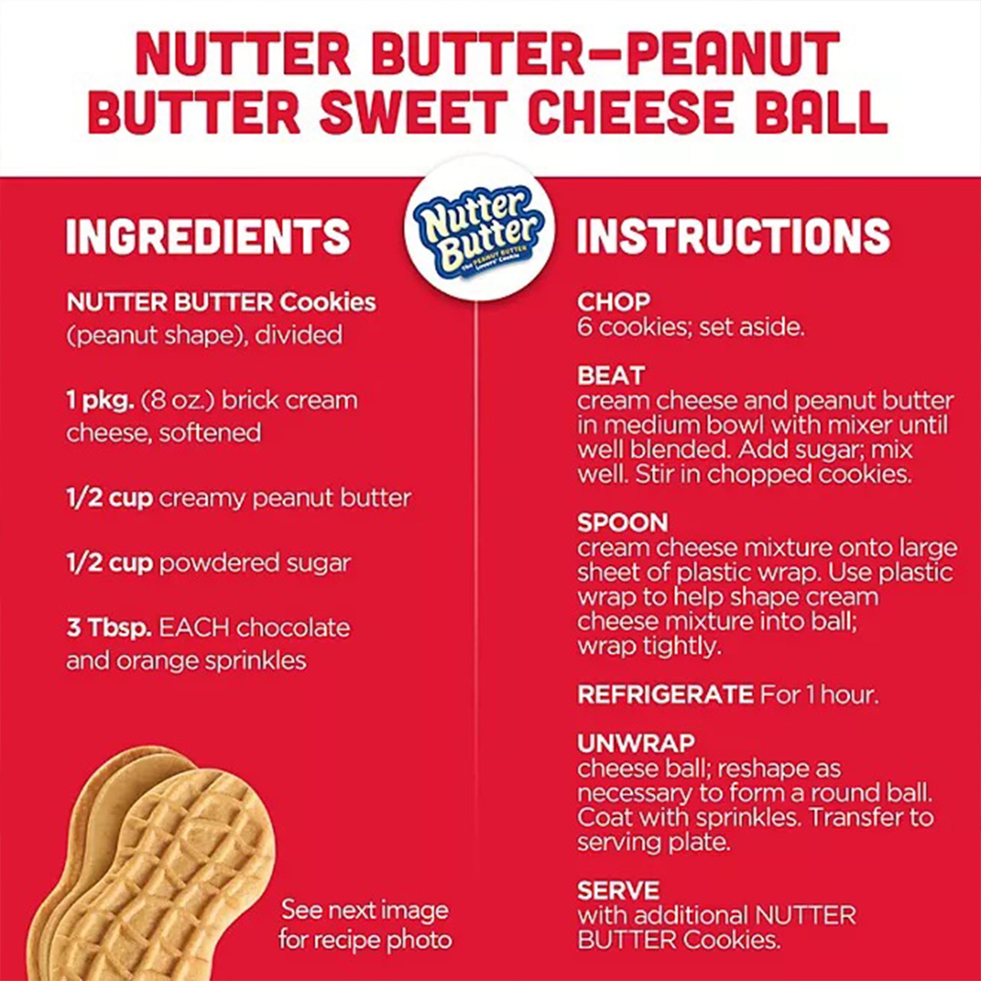 Pack of 10 Nutter Butter Peanut Butter Sandwich Wafer Cookies, 1.9 Oz Per Bar