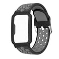 thumbnail image 1 of Suitable For OPPO Free Bracelet Vitality Two Color Air Hole Silicone Strap, 1 of 3