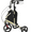 Champagne Gold, variant on ZENART Foldable 3 Wheel Rollator Walker Lightweight for Seniors with 10" Wheel, Red