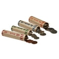 Pen+Gear Coin Wrappers Preformed Assorted Denominations 36 Count for ...
