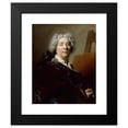 thumbnail image 2 of Nicolas de Largillière 12x14 Black Modern Framed Museum Art Print Titled - Self-Portrait (C. 1725), 2 of 5
