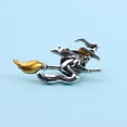 thumbnail image 4 of Langgg Durable Metal Brooch In Witch Riding Broom For Halloween And Casual Wear Novelty, 4 of 6
