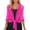 Hot Pink, variant on Women's Sun Protection Jacket Lace Mesh Crochet Clothing Lightweight Summer Sun Cover Up Shirt Red M