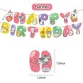 thumbnail image 4 of Cartoon Cat Birthday Party Decorations, Kawaii Cat Party Supplies Include Banner Balloons Cake Topper Cupcake Toppers, Cute Cat, 4 of 4