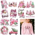 thumbnail image 3 of Calcomanías navideñas para planchar para ropa, pegatinas de transferencia de calor HTV, 12 piezas, parches para planchar, pegatina de árbol de Navidad para ropa, bolsas, fundas de almohada, decoracion, 3 of 4
