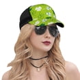 thumbnail image 5 of Lsque St Patrick's Day7 Printed Trucker Hat - Baseball Cap for Men Women - Breathable Mesh Side, Adjustable Fit - for Casual Wear, 5 of 7