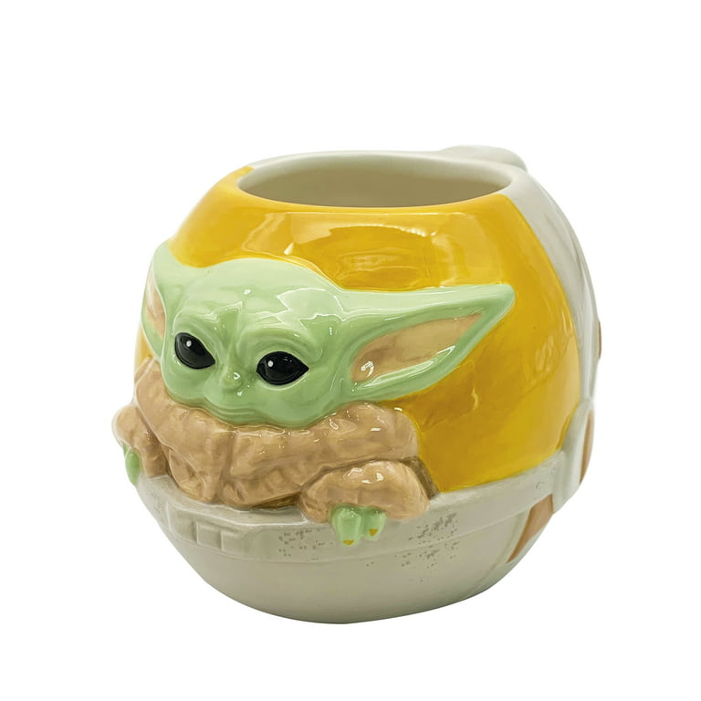 Star Wars: The Mandalorian and Child 20-Ounce Ceramic Mug 2-Pack Set