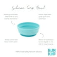 thumbnail image 5 of Bumkins Baby Silicone Grip Bowl: Blue, 5 of 6