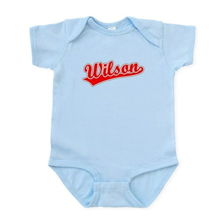 

CafePress - Retro Wilson (Red) Infant Bodysuit - Baby Light Bodysuit Size Newborn - 24 Months