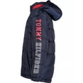 thumbnail image 2 of Tommy Hilfiger NAVY BLAZER Little Boys Classic Logo Puffer Jacket,5, 2 of 3