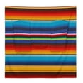 thumbnail image 4 of Mexican Serape Bathrobe Plush Bathrobe Cozy Unisex Winter Bathrobe Warm Water Absorbent, 4 of 9