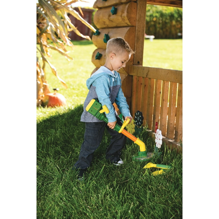 John Lawn and Garden Role Play Set, Includes Weed Trimmer, Trowel and Mini Hand Rake