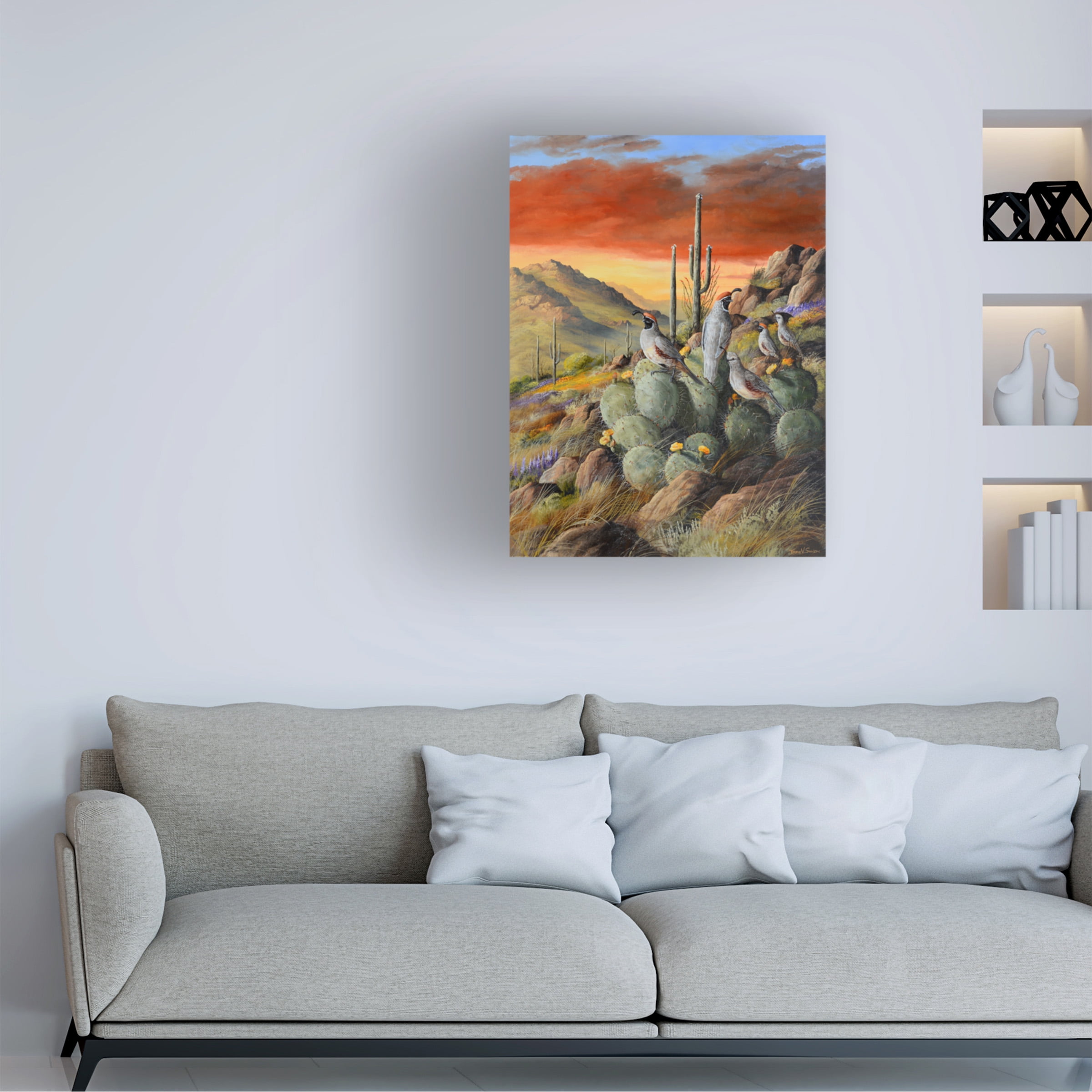 Trevor V. Swanson 'Birds I' Canvas Art