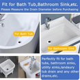 thumbnail image 5 of 6 PCS Bathroom Sink Drain Strainers for 1.2-1.6Inch Drain Hole, 5 of 5