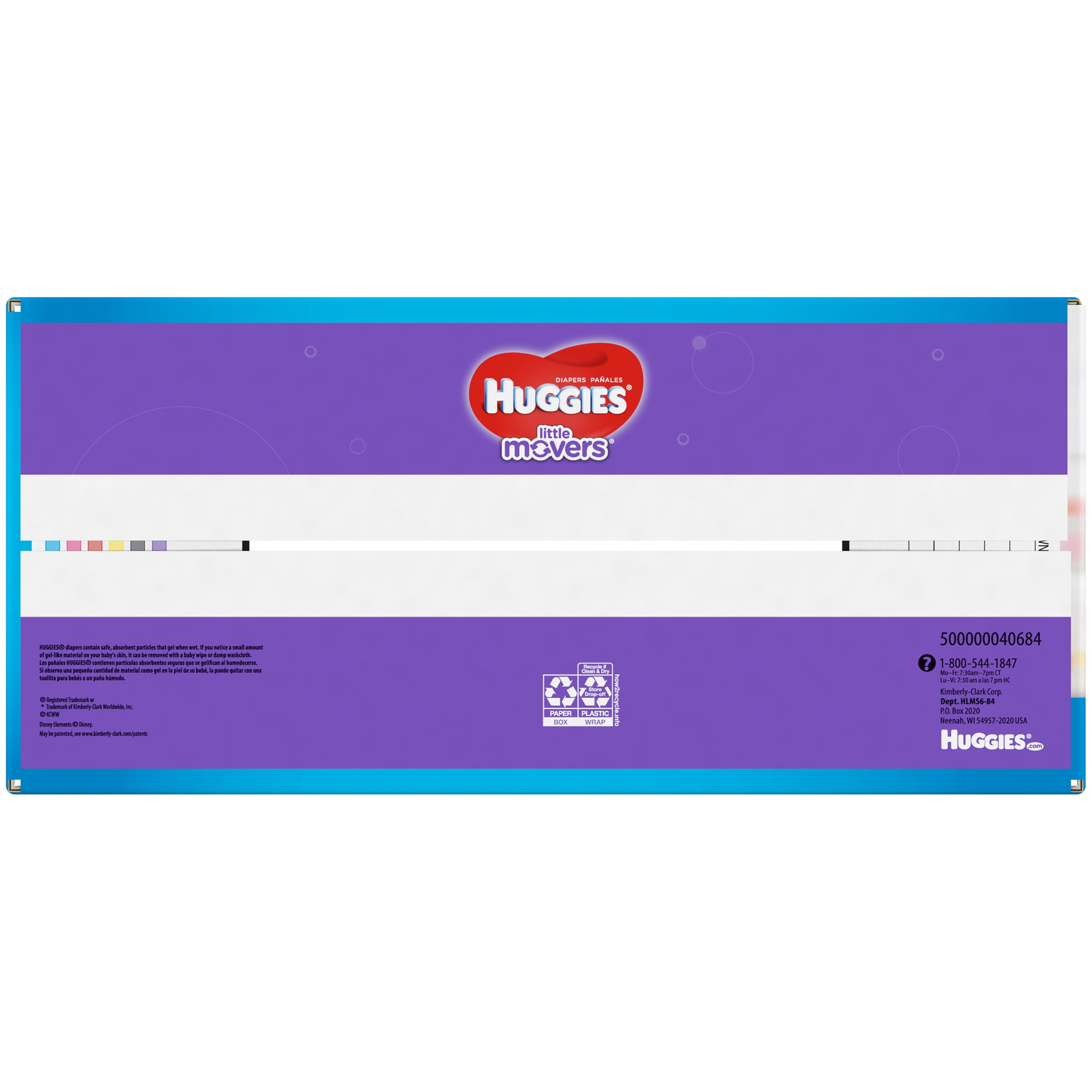 Huggies Little Movers Diapers, Size 6 (Choose Diaper Count)