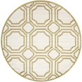thumbnail image 1 of Safavieh Amherst Ivory Indoor Outdoor Rug - Round 7', 1 of 4