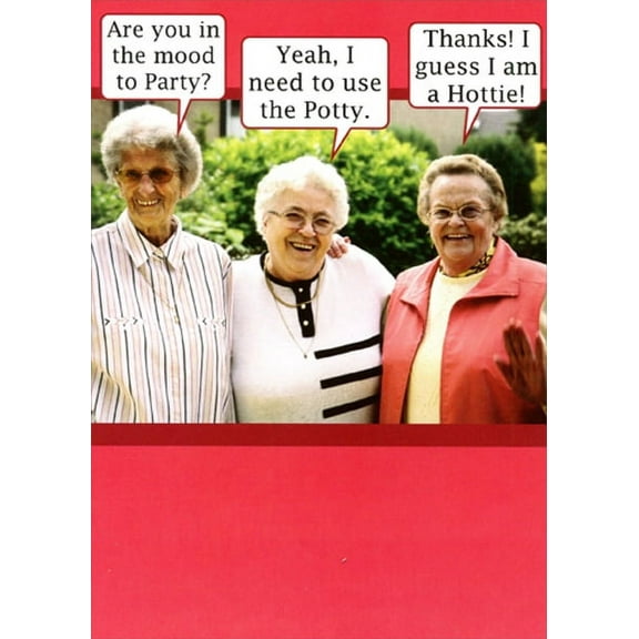 Recycled Paper Greetings Listen to Each Other Funny Feminine Birthday Card for Her