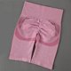 thumbnail image 1 of Fitness Pantalones cortos de yoga para gimnasio de cintura alta para mujer, mallas deportivas Push Up, ropa deportiva (rosa XL), 1 of 5
