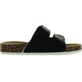 thumbnail image 2 of Womens Michiko-01 Double Strap Buckle Casual Sandals, 2 of 4