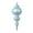 Baby Blue, variant on Vickerman 10" Matte Teal Finial Ornament, 2 per bag.