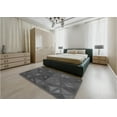 thumbnail image 5 of Ahgly Company Machine Washable Indoor Rectangle Transitional Smokey Gray Area Rugs, 5' x 8', 5 of 7
