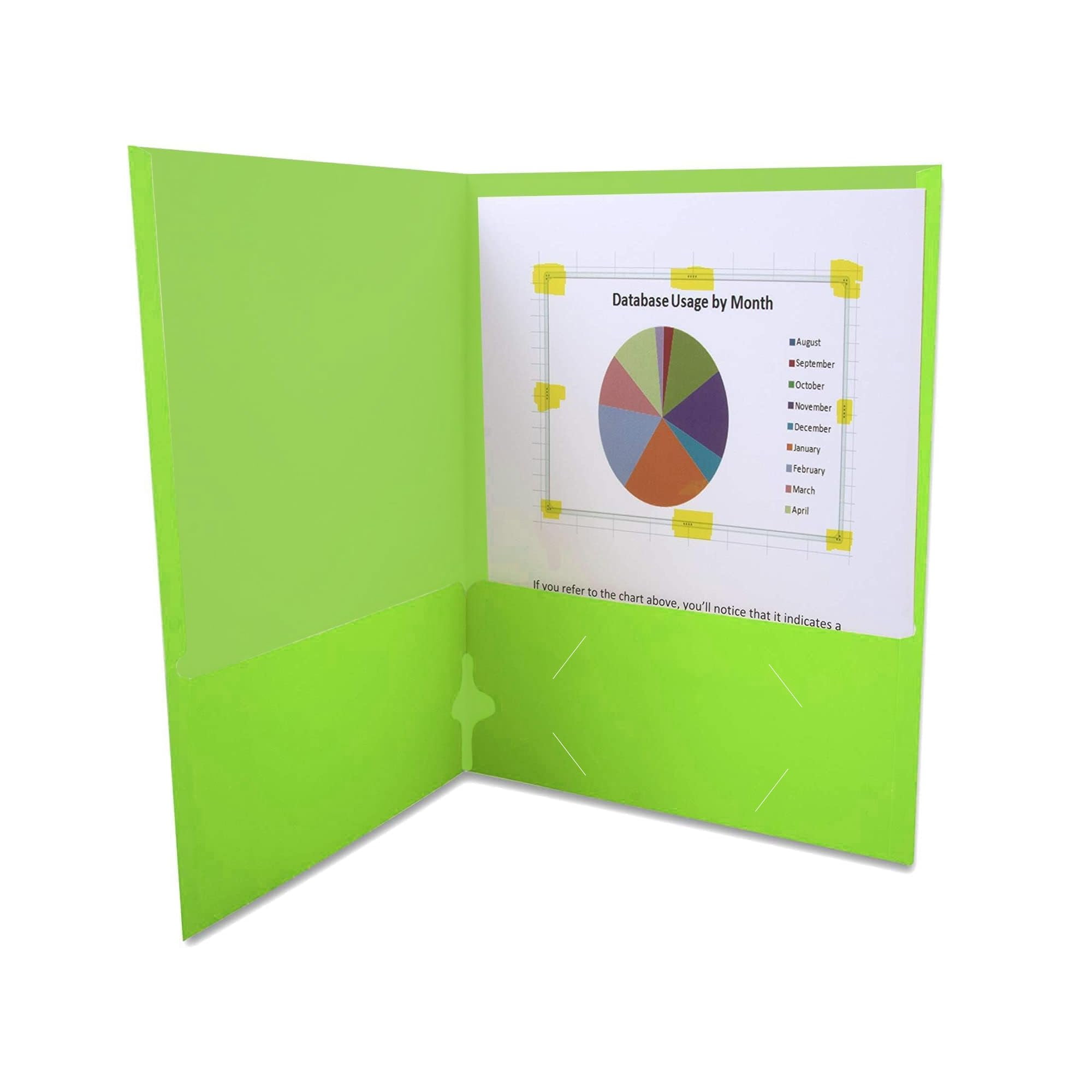 100 Pack of Bulk Wholesale Two Pocket Plastic Folders in 5 Assorted Colors for Filing Paper Work