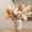 11.02'' Tall-white, variant on Gold Plated Lantern Ceramic Vase Home Decor