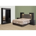 thumbnail image 3 of Recamara Kessa Muebles  Milan Chocolate, 3 of 3