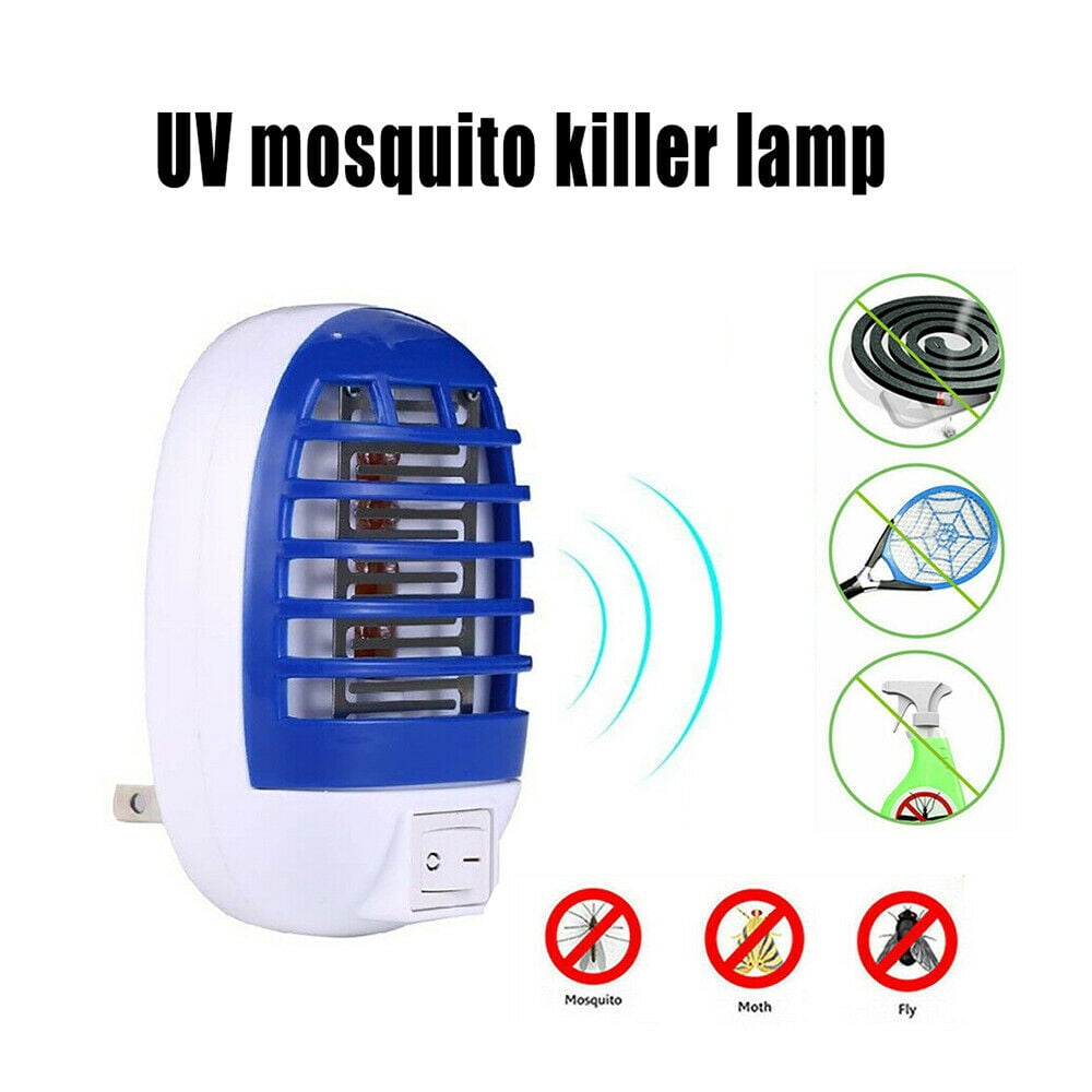 Electric UV Light Mosquito Killer Insects Control Bug Reject Zapper Catcher Lamp 
