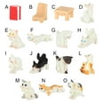 thumbnail image 3 of Accessories Cartoon Resin Cute Simulation Animal Cat Ornaments Micro Landscape J, 3 of 8